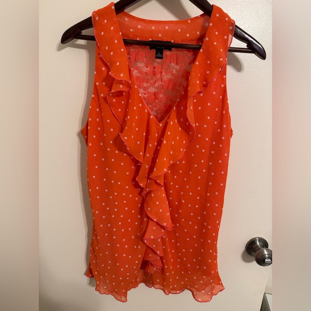Amazing orange crop top